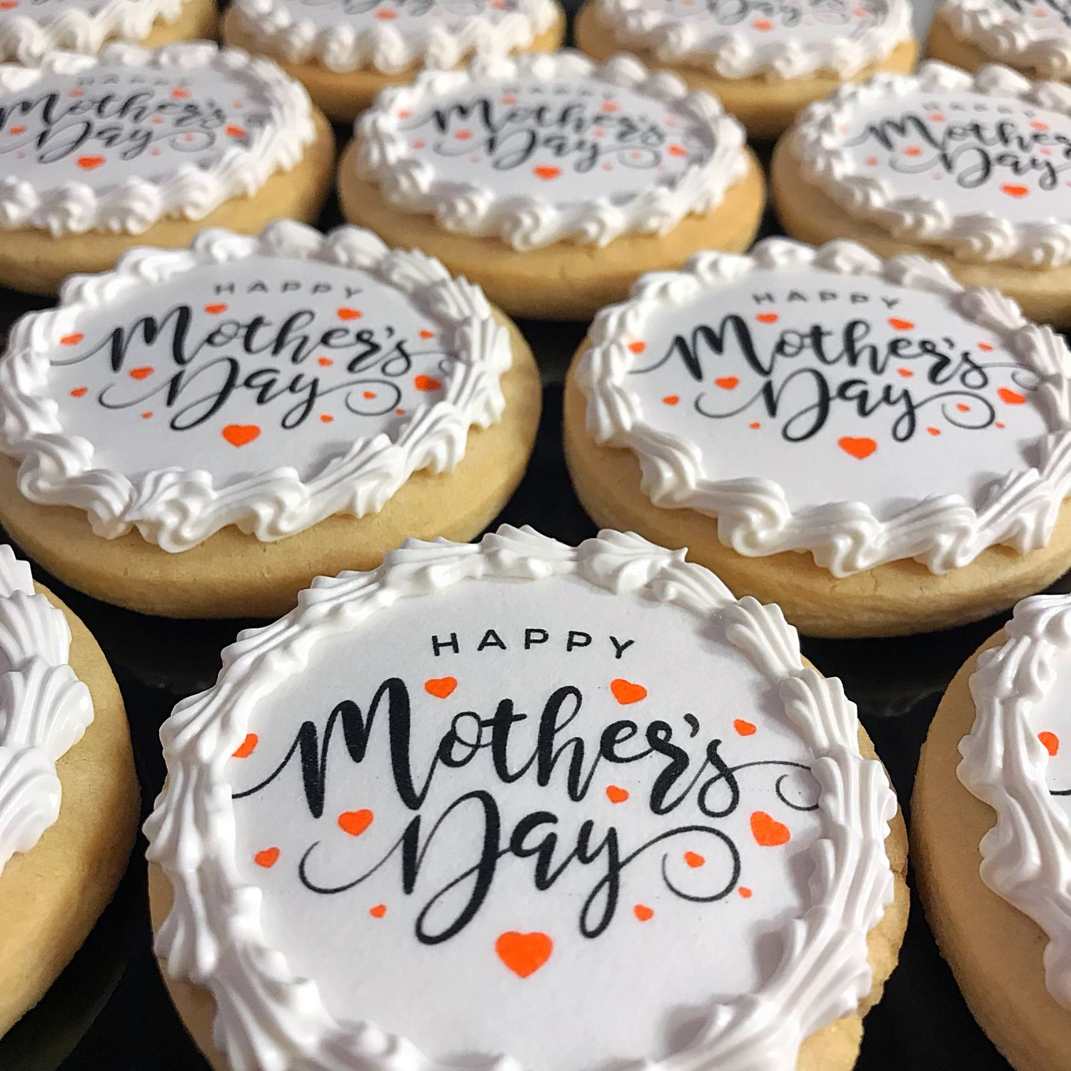 ROUND EDIBLE IMAGE COOKIES (Dozen)