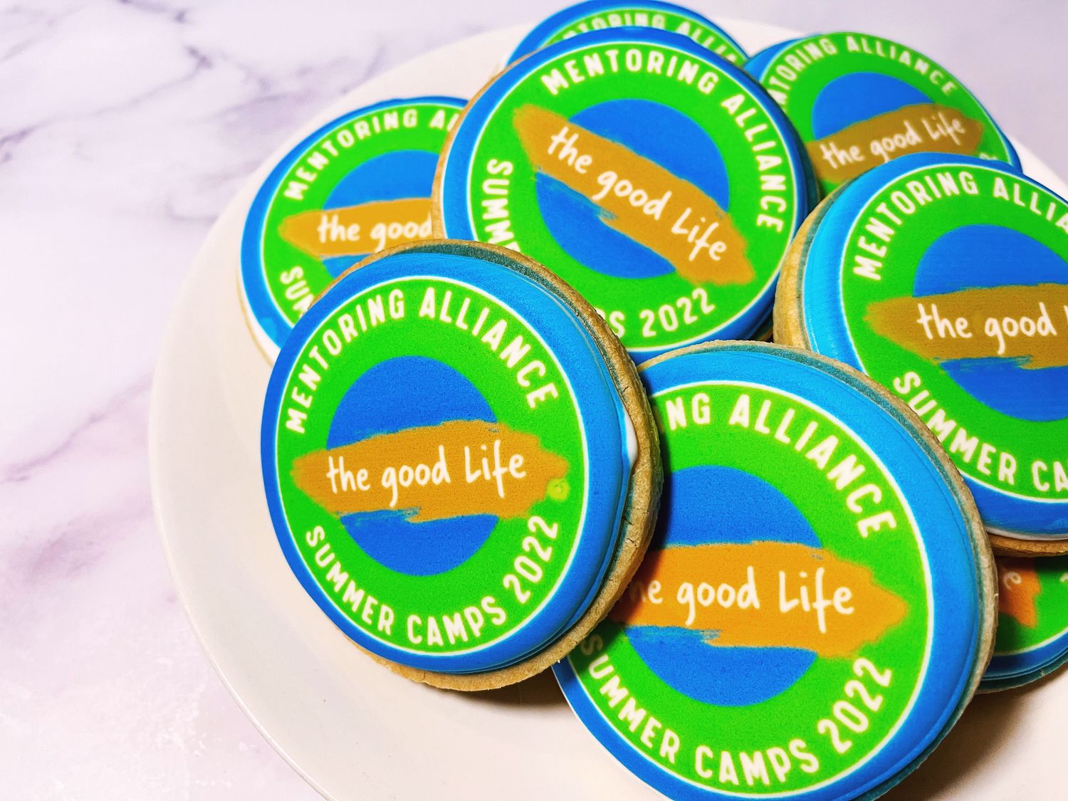 ROUND EDIBLE IMAGE COOKIES (Dozen)