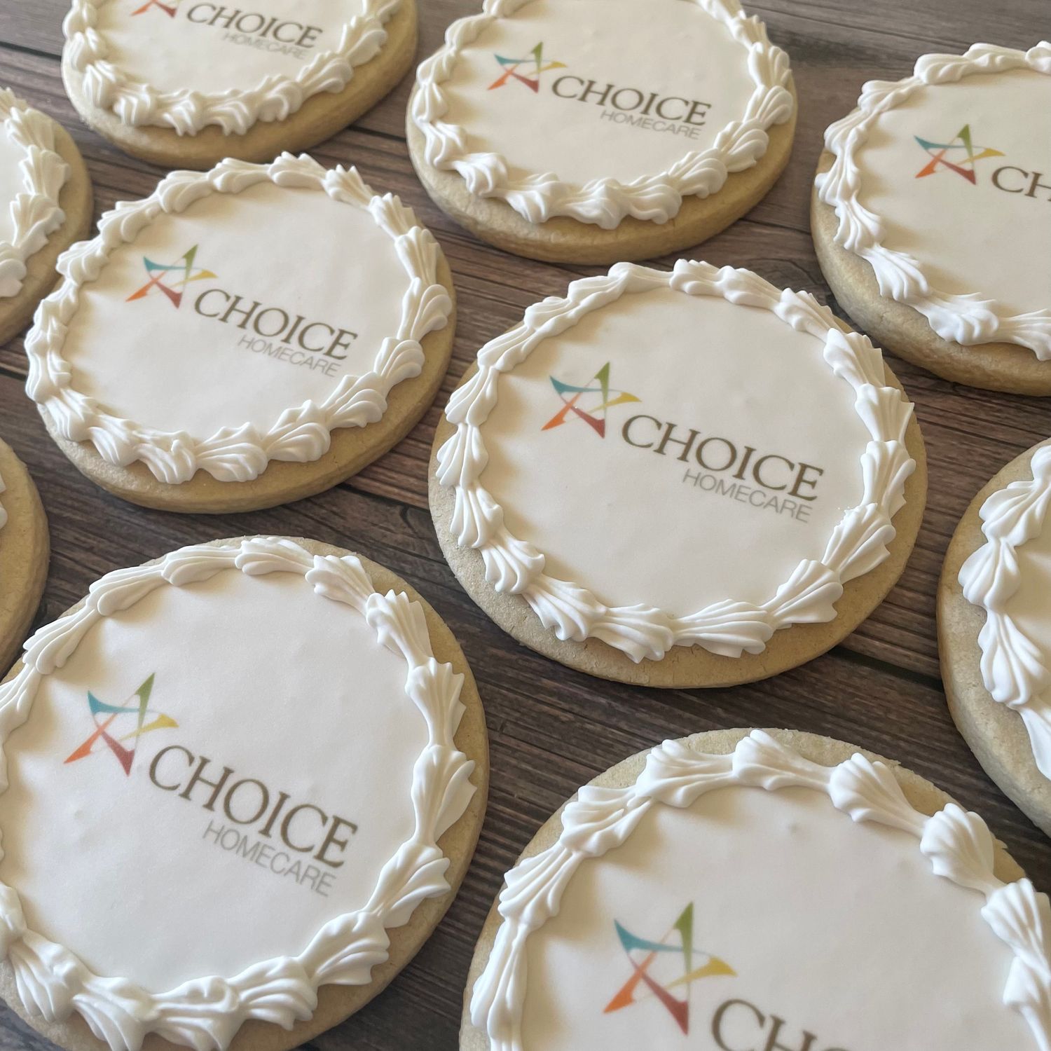 ROUND EDIBLE IMAGE COOKIES (Dozen)