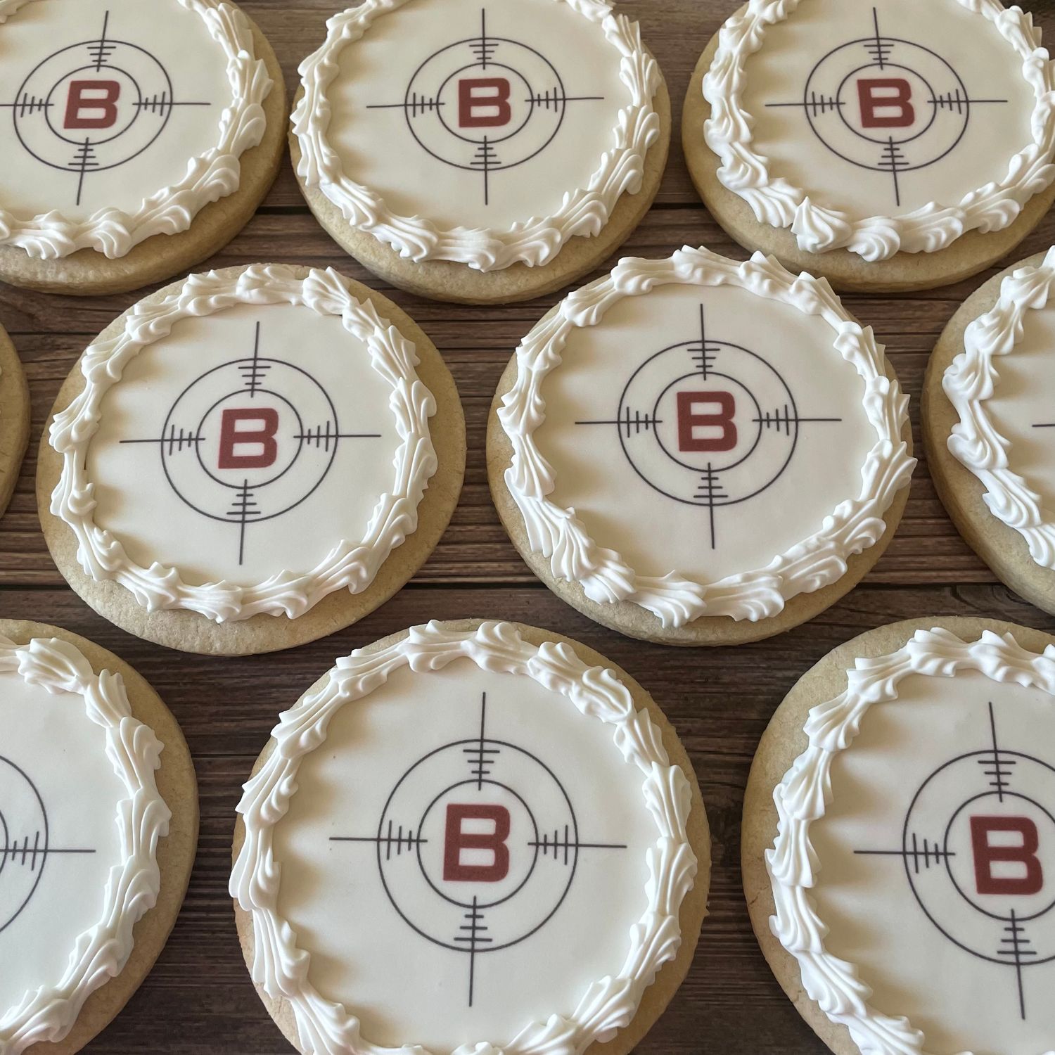 ROUND EDIBLE IMAGE COOKIES (Dozen)