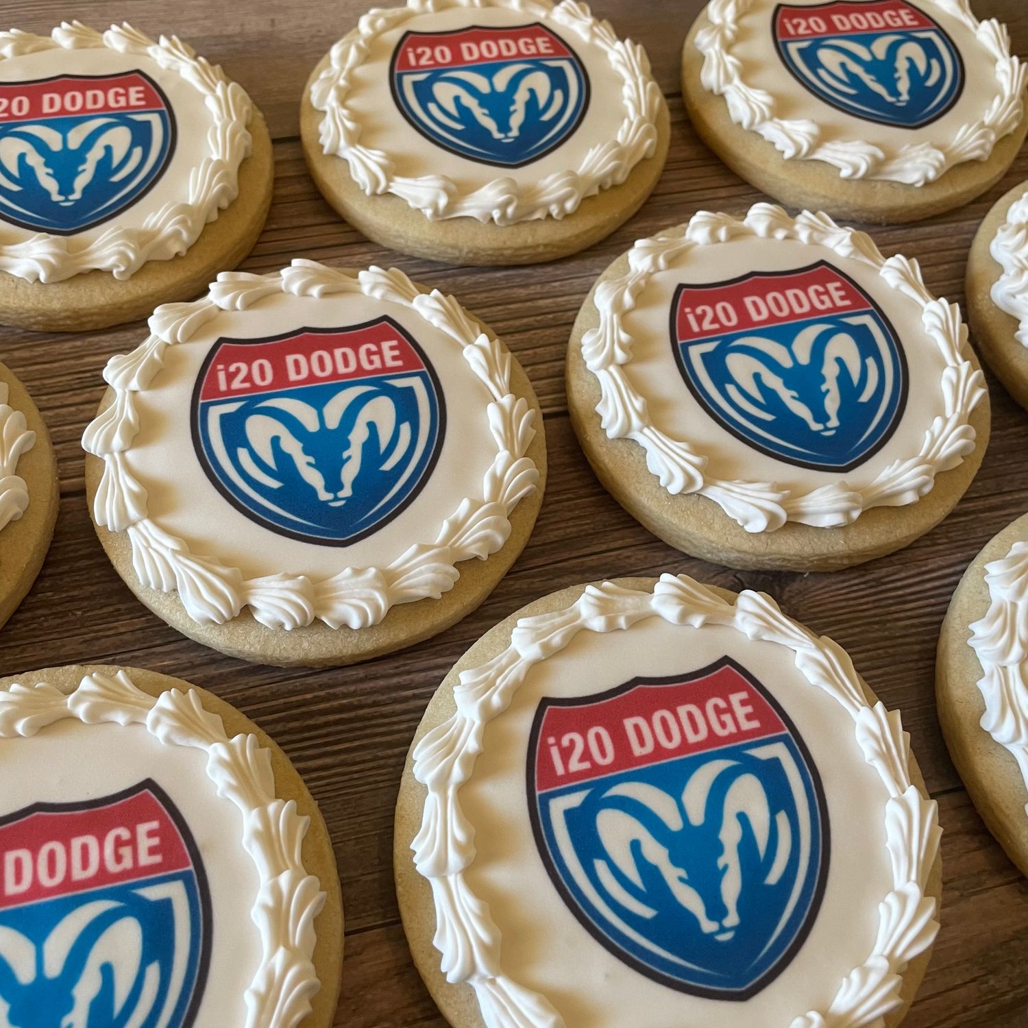 ROUND EDIBLE IMAGE COOKIES (Dozen)