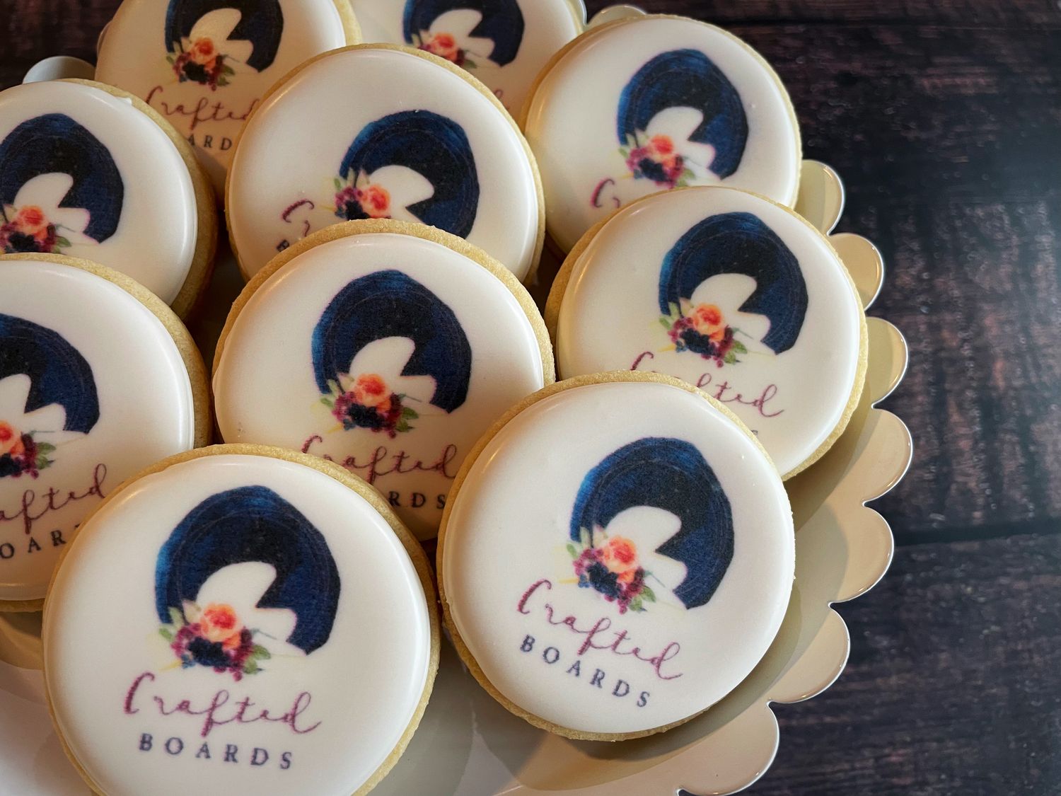 ROUND EDIBLE IMAGE COOKIES (Dozen)
