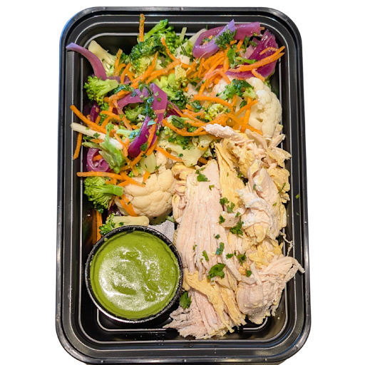 Herb Chicken &amp; Veggie Medley w Green Goddess