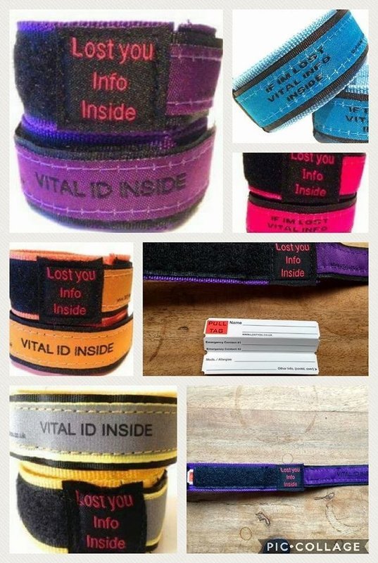KIDS MEDICAL ID IDENTITY BRACELET     FREE POSTAGE  PLEASE, For code click SHOW MORE than  add code in PayPal checkout,