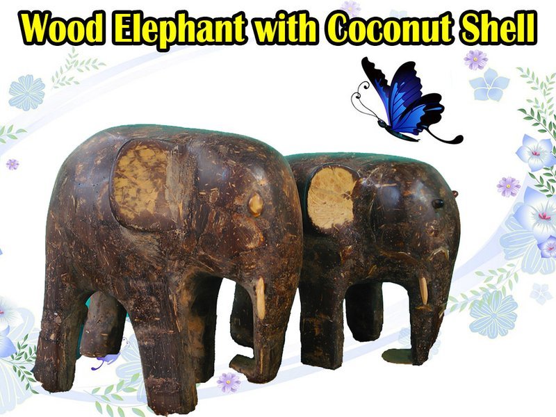 Handy Craft Wood Elephant