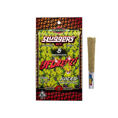 UFOreoz 3.5g Hash &amp; Liquid Diamonds Infused Joints 5-pack | Sluggers Hit