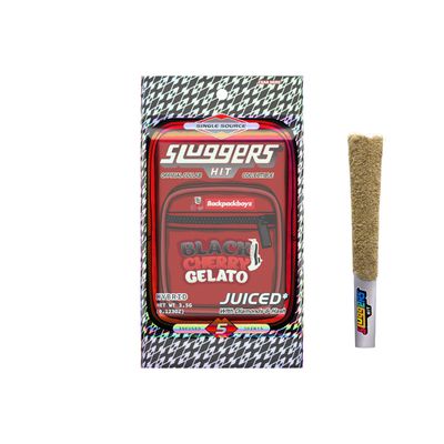 Black Cherry Runtz 3.5g Hash &amp; Liquid Diamonds Infused Joints 5-pack | Sluggers Hit