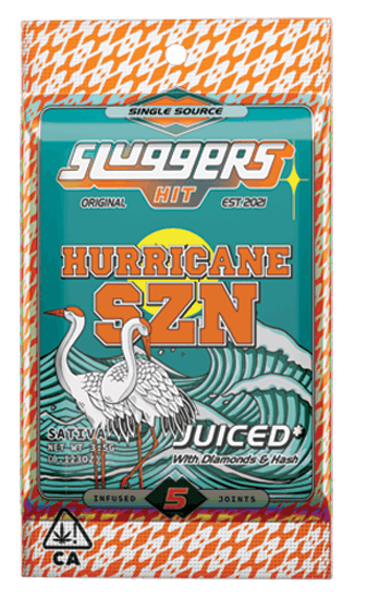 Hurricane SZN 3.5g Hash &amp; Liquid Diamonds Infused Joints 5-pack