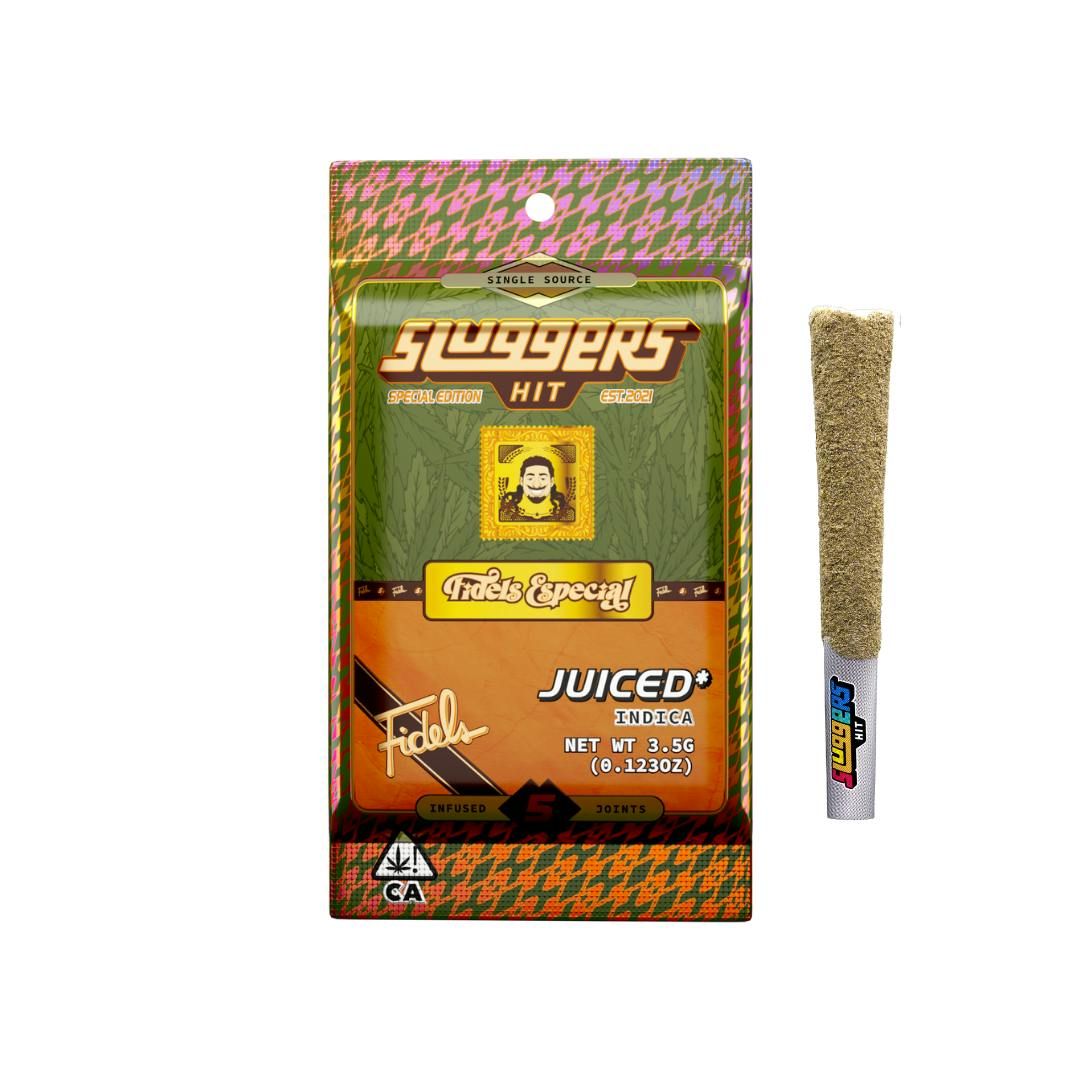 Fidels Especial 3.5g Hash &amp; Liquid Diamonds Infused Joints 5-pack | Sluggers Hit