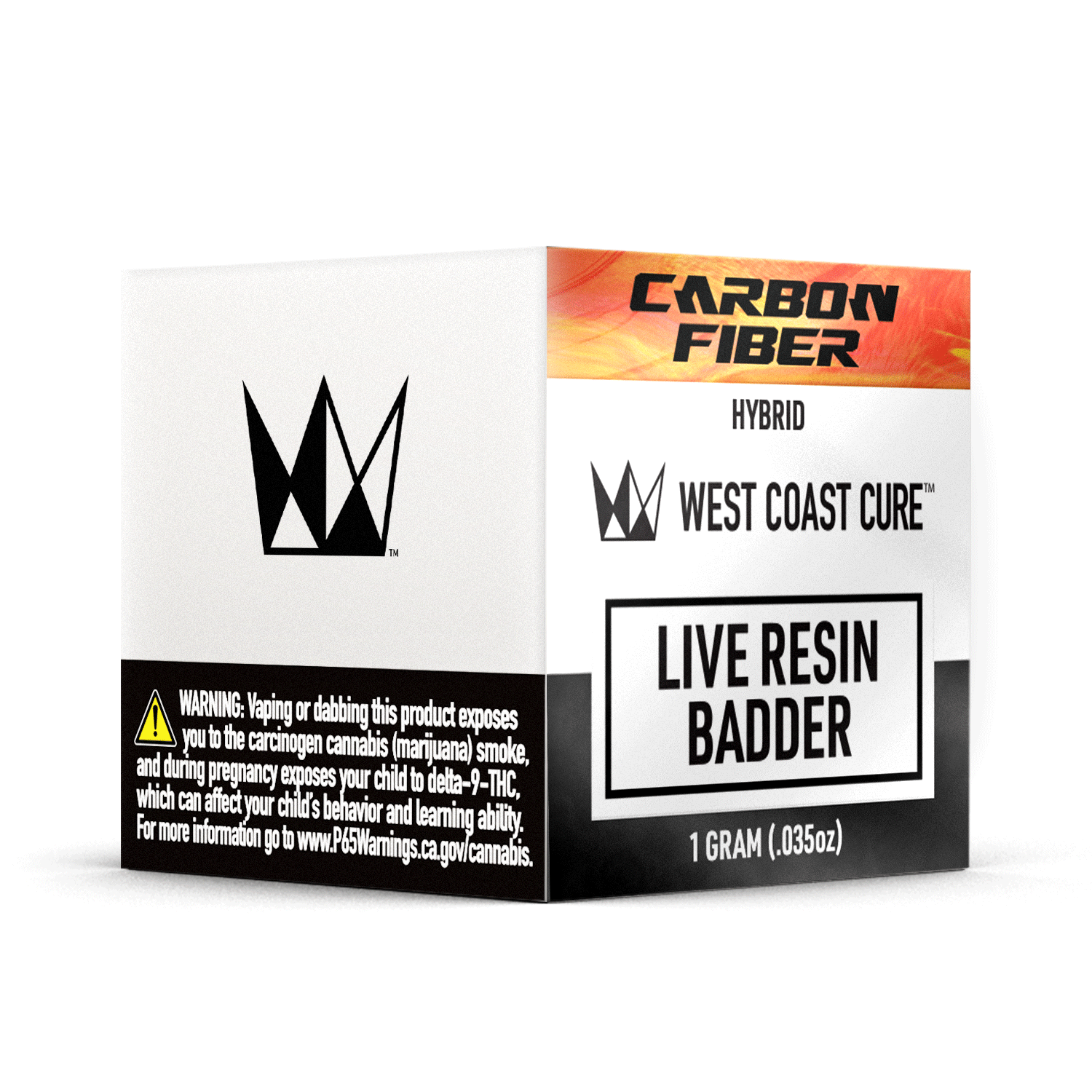 Carbon Fiber Live Resin Badder 1g (69.54% THC) | West Coast Cure