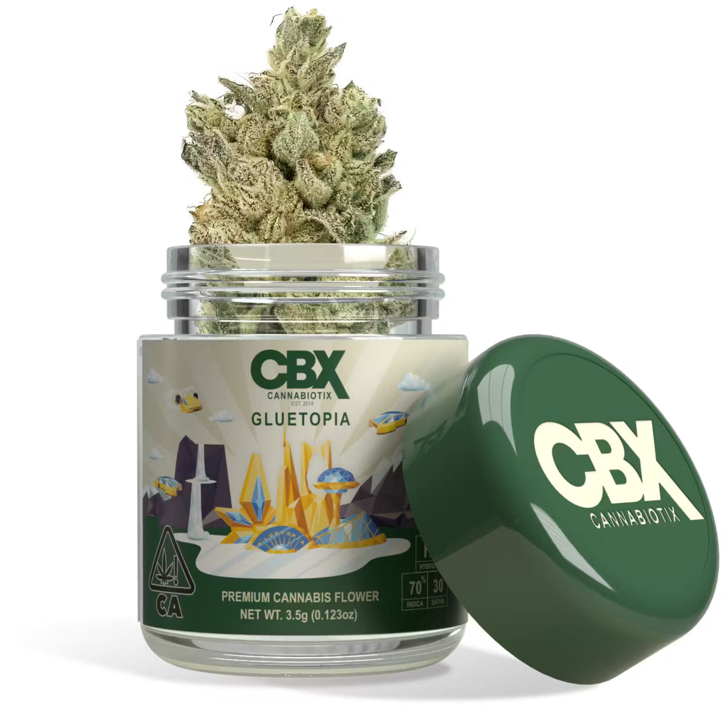 Gluetopia 3.5g 31.69% THC | Cannabiotix (CBX)