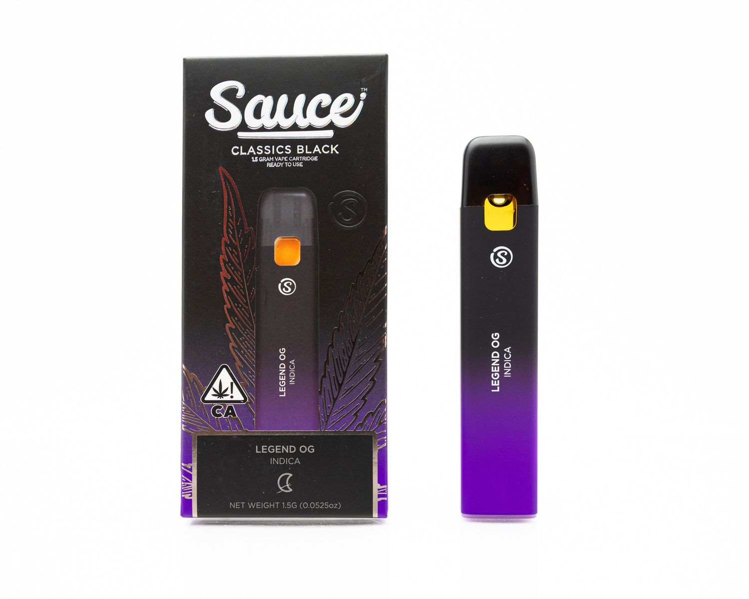 Legend OG 1.5g (86.97% THC) | Sauce Classics Black