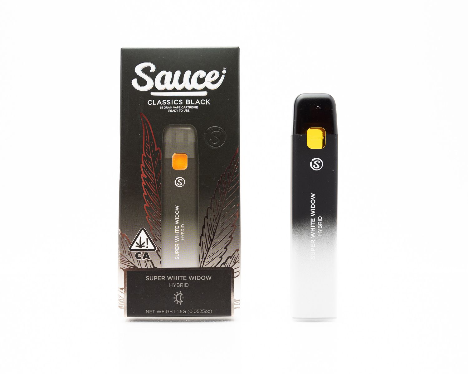 Super White Widow 1.5g (86.19% THC) | Sauce Classics Black