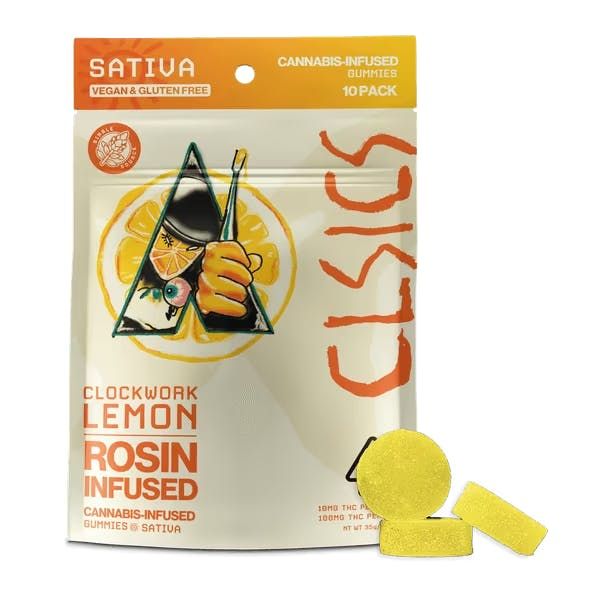 Pink Lemon Up Cannabis Infused Vegan Gummies 100mg THC | Clsics