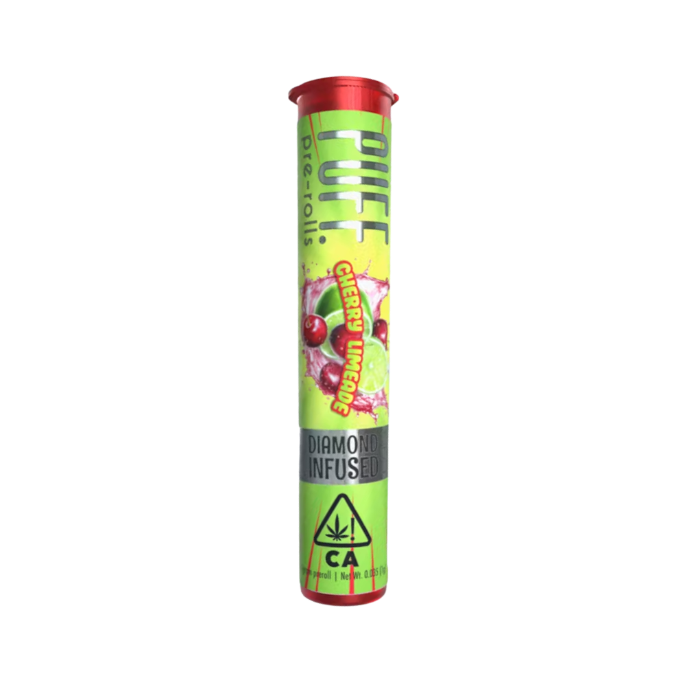Cherry Limeade 1g Liquid Diamonds Infused Joint | Puff