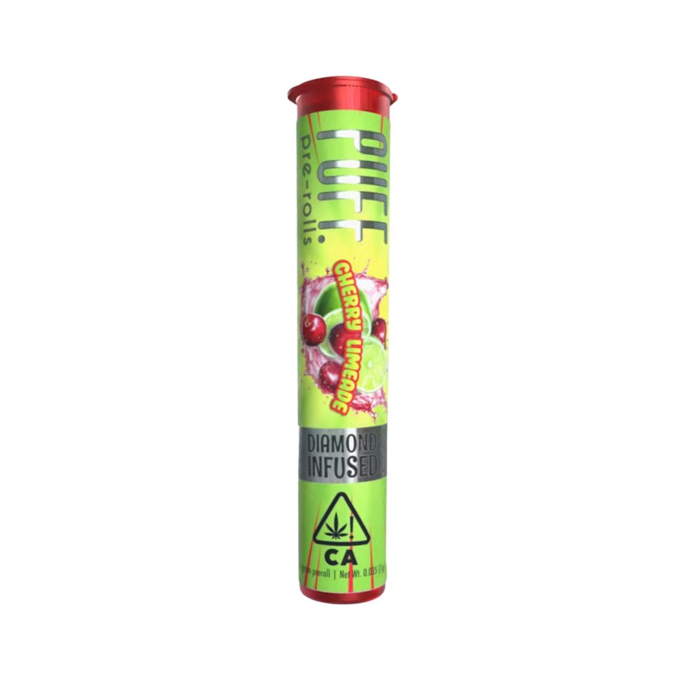 Cherry Limeade 1g Liquid Diamonds Infused Joints 5-pack | Puff
