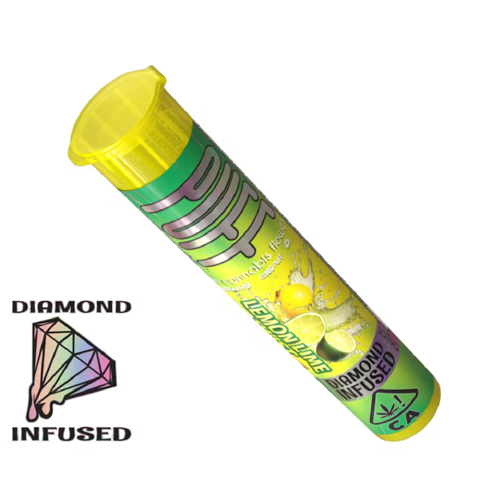 Lemon Lime Twist Diamond Infused 1g (44% THC) | Puff