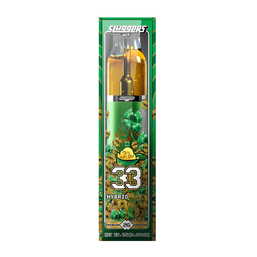 33 2g Live Resin + High Terpene Extract Premium Vape | Sluggers Hit