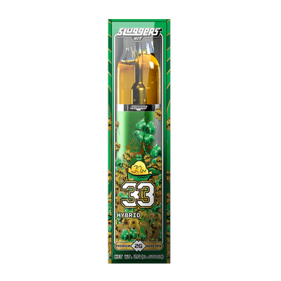 33 2g Live Resin + High Terpene Extract Premium Vape (87.2% THC) | Sluggers Hit
