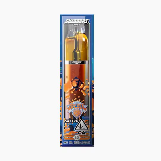 New York Diesel 2g Live Resin + High Terpene Extract Premium Vape | Sluggers Hit