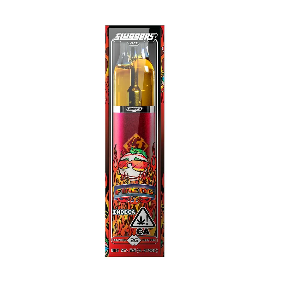 Fire OG 2g Live Resin + High Terpene Extract Premium Vape | Sluggers Hit