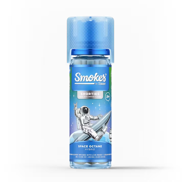 Space Runtz - Live Resin Quad Infused 3g Prerolls | Smokes by Sauce