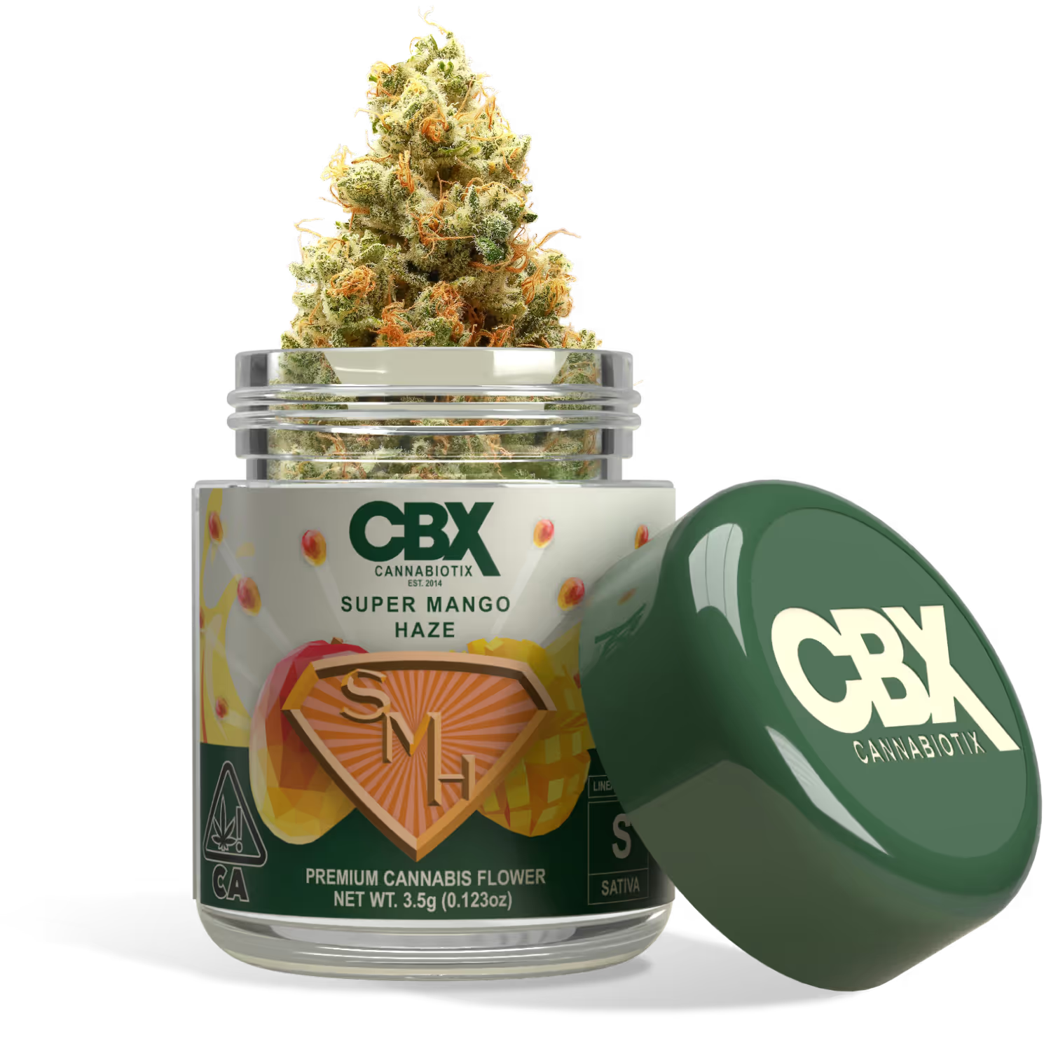 Super Mango Haze (29.23% THC) | Cannabiotix/CBX