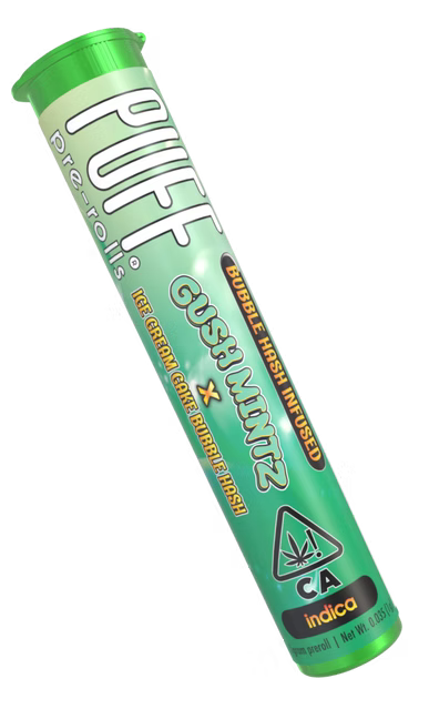 Gush Mintz x Ice Cream Cake Bubble Hash 1g (33% THC) | Puff