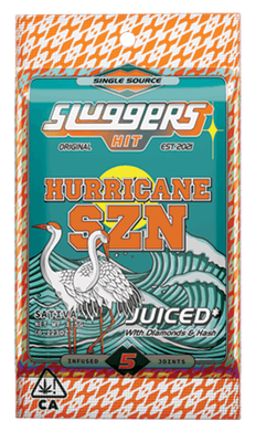 Hurricane SZN 3.5g Hash &amp; Liquid Diamonds Infused Joints 5-pack