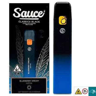Blueberry Dream 1.5g (87.49% THC) | Sauce Classic Black Reserve