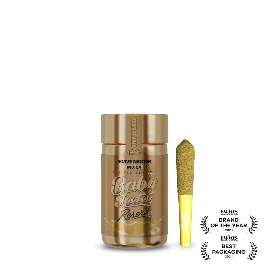 Agave Nectar Quad Infused Rosin 5 x 0.5g Joints 2.5g (39.21% THC) | Jeeter