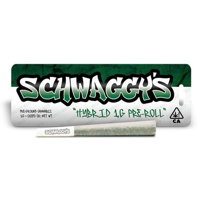 Hybrid Blend 1g Pre-Roll | Schwaggy's
