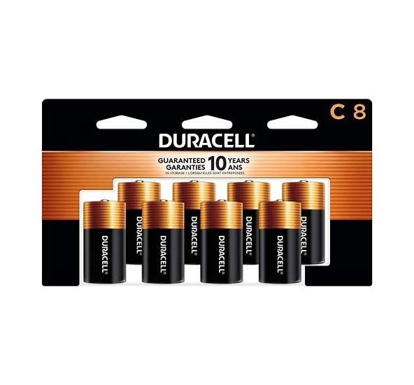 Duracell D 1.5V Alkaline 8 pack