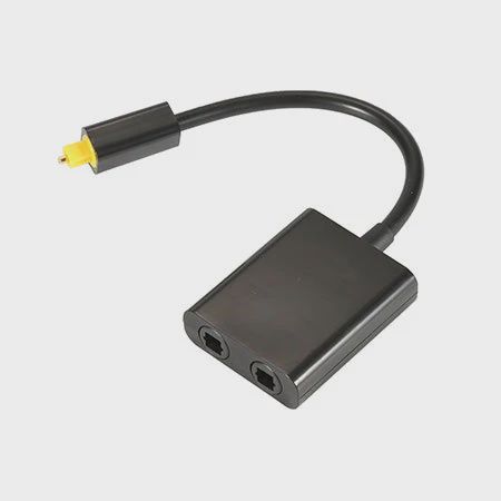 TOSLINK Digital 1 In 2 Out Optical Splitter