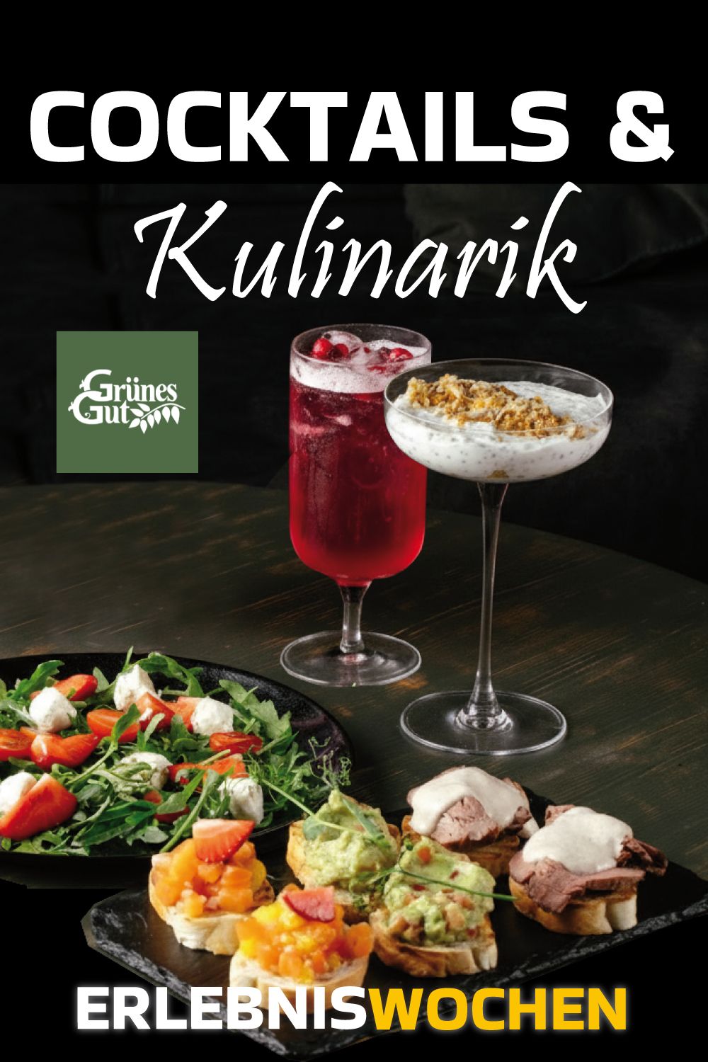 13.03.2026 - Cocktailworkshop &amp; Kulinarik (Andreas Meier, Grünes Gut)