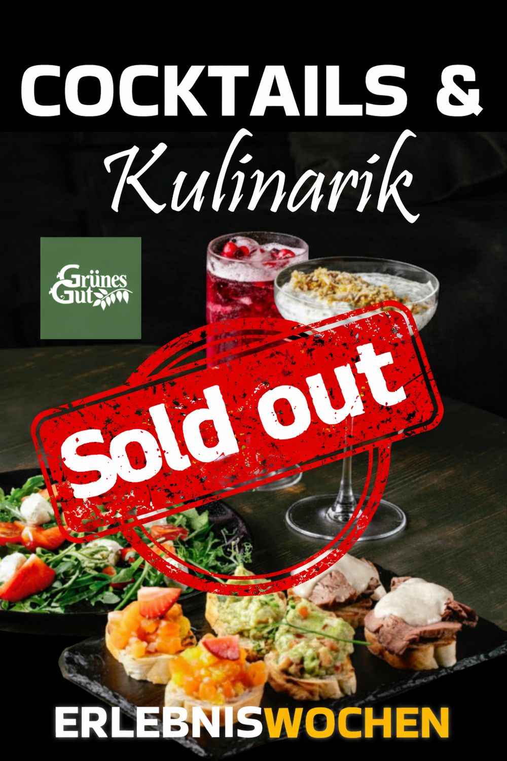 13.03.2026 - Cocktailworkshop &amp; Kulinarik (Andreas Meier, Grünes Gut)