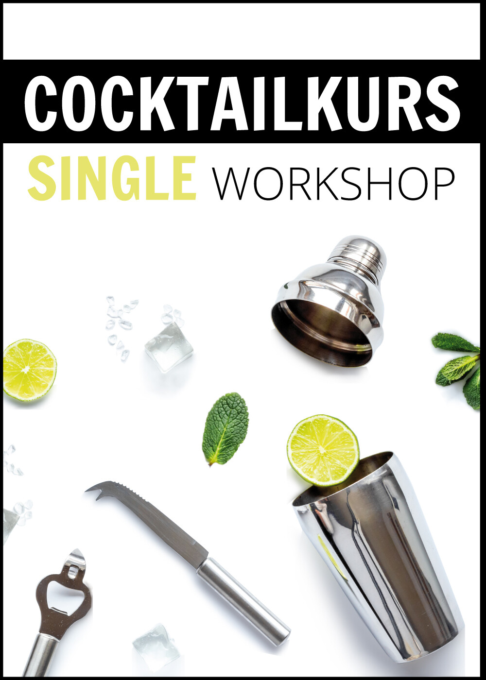 Cocktailworkshops- Einzel + Gruppen