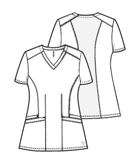 WONDERWINK AERO Casacca donna 6129 scollo a V