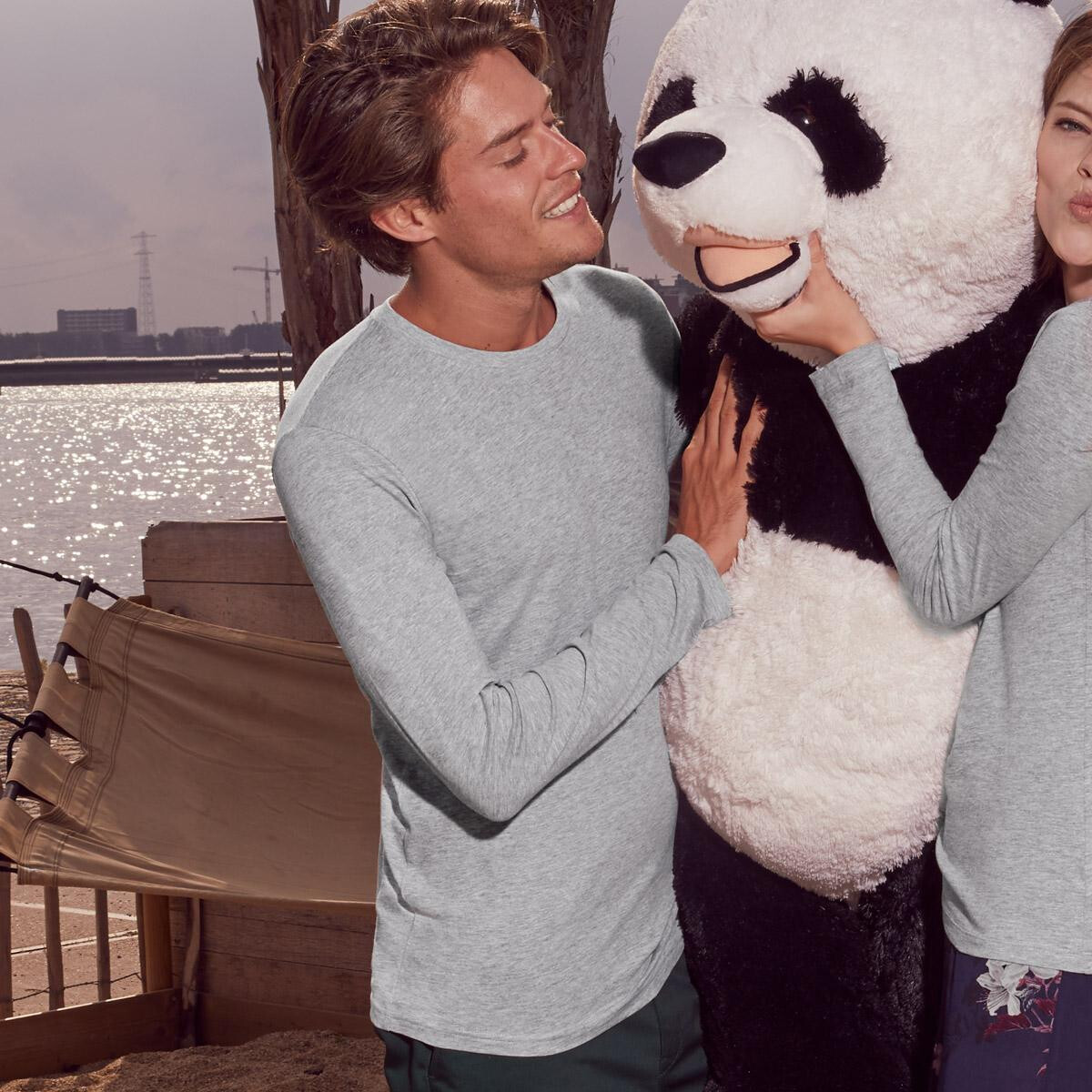 B&amp;C INSPIRE LSL T-shirt unisex manica lunga