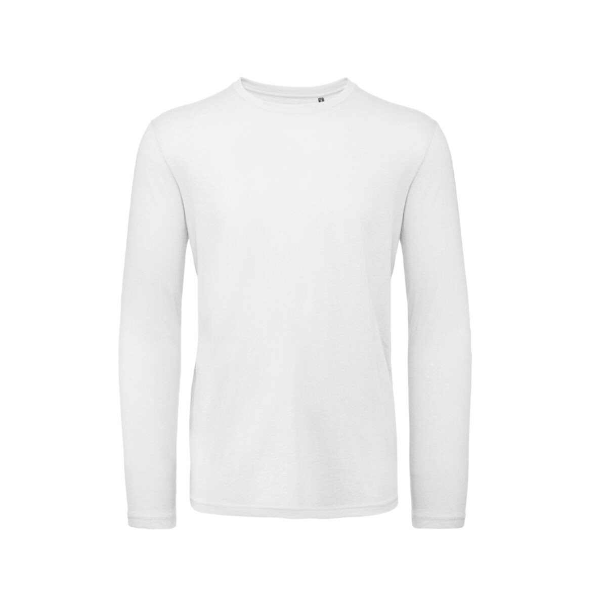 B&amp;C INSPIRE LSL T-shirt unisex manica lunga, Colore: WH001 white
