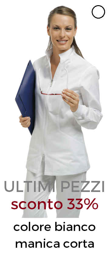 ELETTA Dharma casacca donna bianco