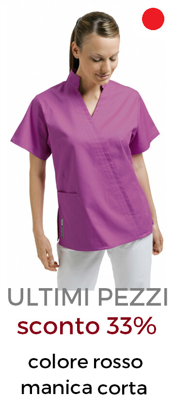 ELETTA Manik casacca donna rosso