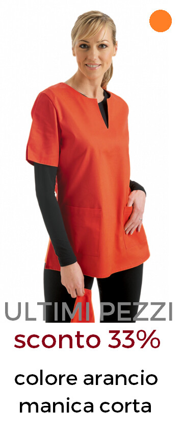ELETTA Maya casacca donna arancione