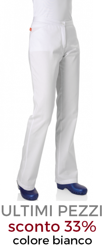 ELETTA Matis pantalone donna bianco