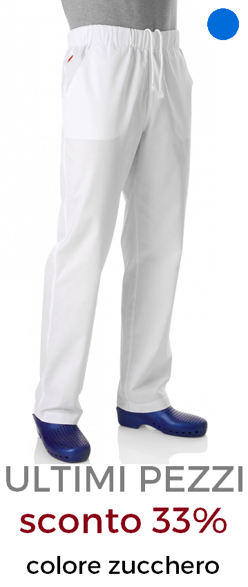 ELETTA Basic pantalone unisex carta da zucchero