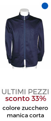 ELETTA Ganapaty casacca uomo zip carta da zucchero
