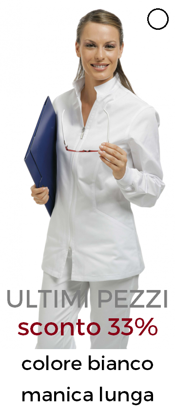 ELETTA Dharma casacca donna bianco