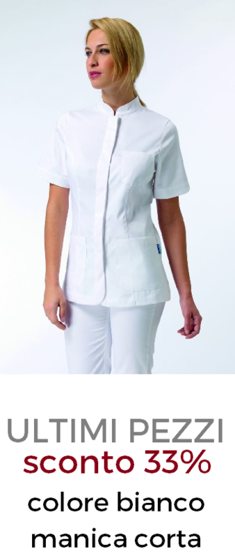 DR.BLUE Gwen Casacca donna bottoni bianco