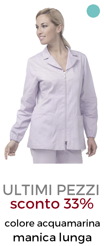 DR.BLUE Ariet Casacca donna zip acquamarina