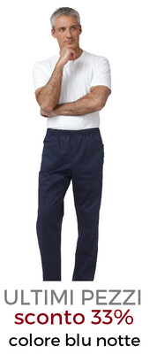 DR.BLUE Star pantalone unisex blu notte